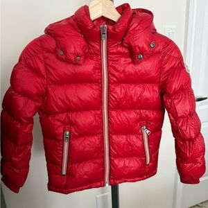Moncler Kids Hooded Down Jacket